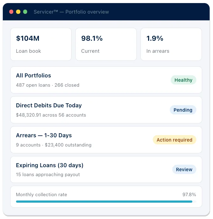 servicer